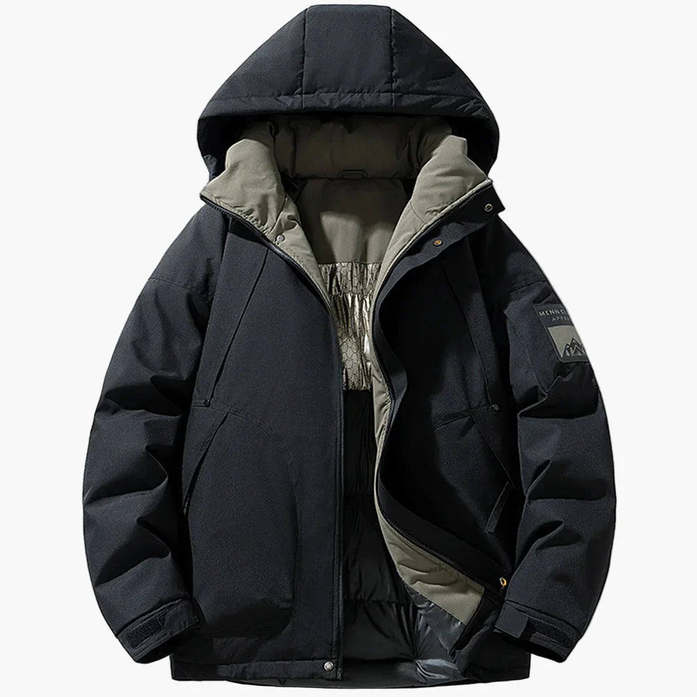 Herren Winter Outdoor Parka – Warme Kapuzenjacke für Alltag & Freizeit