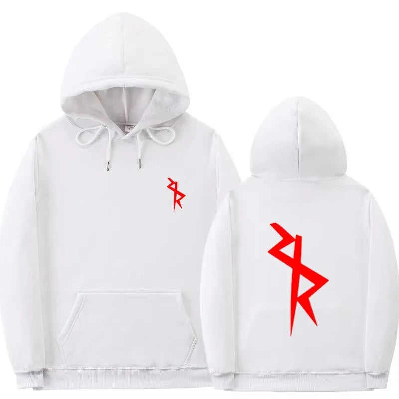 Kapuzenpullover Unisex Hoodie mit Kängurutasche & Grafikprint