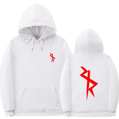 Kapuzenpullover Unisex Hoodie mit Kängurutasche & Grafikprint