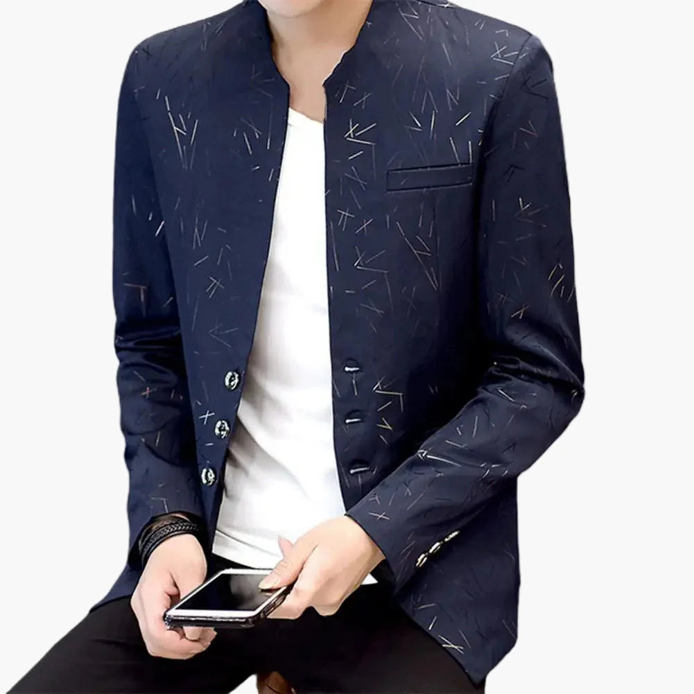 Herren Slim Fit Blazer im modernen Casual Style – Ideal für Business & Freizeit