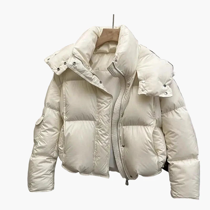 Damen Winter Steppjacke Kurz Geschnitten – Modische Übergangsjacke für Alltag und Freizeit