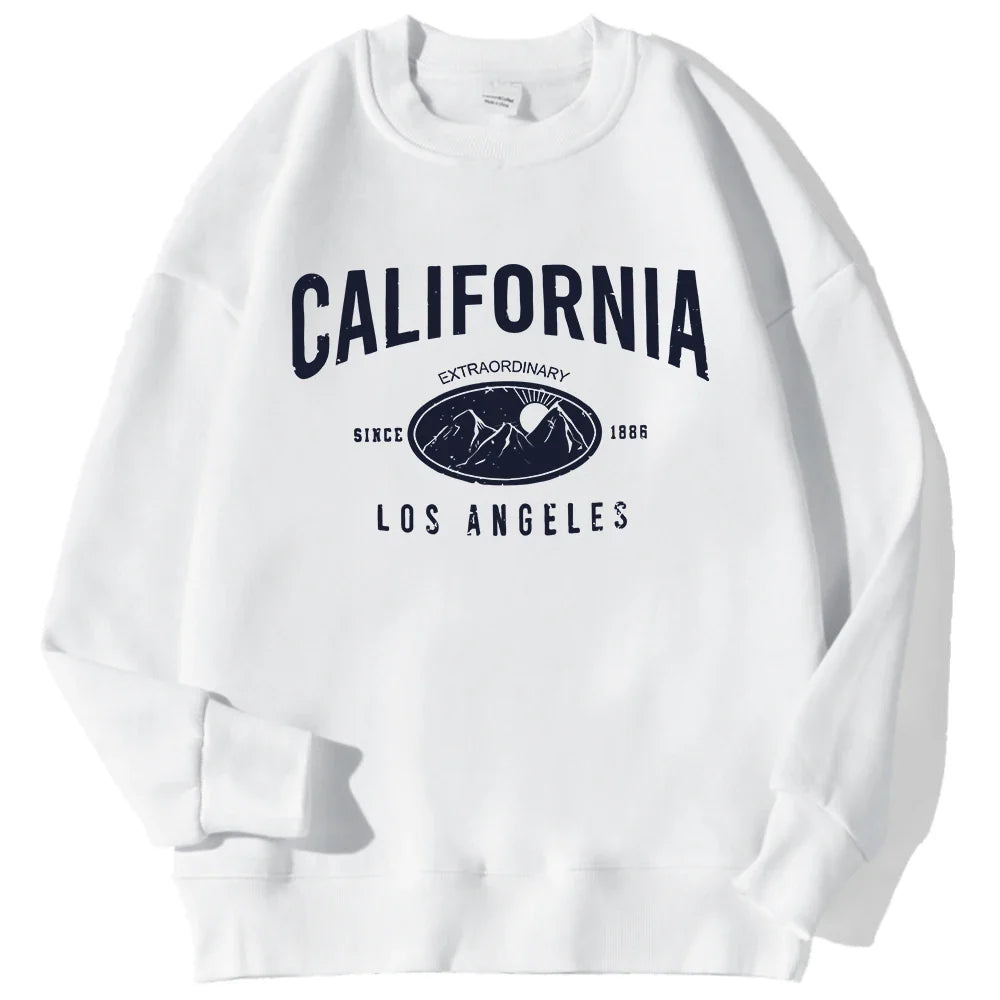 Unisex Sweatshirt Rundhalsausschnitt mit Motivdruck Langarm Oberteil Freizeit