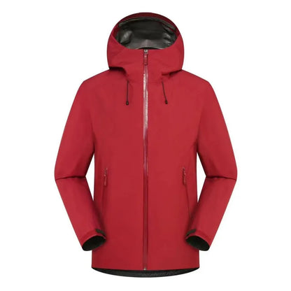 Unisex Outdoorjacke mit Kapuze – Wetterfest
