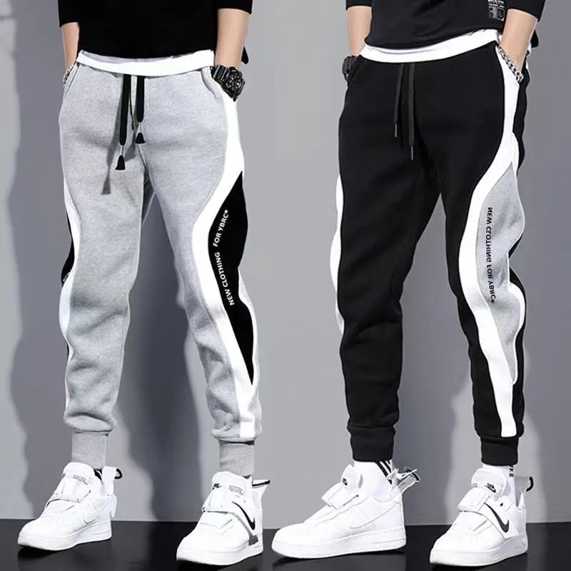 Herren Jogginghose Sweathose Sport Freizeit Hose mit Bündchen