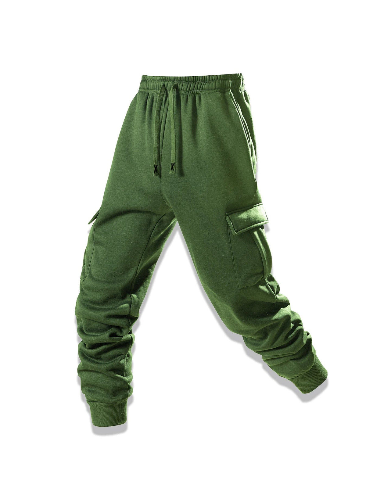 Unisex Cargo Jogginghose mit Taschen und Kordelzug