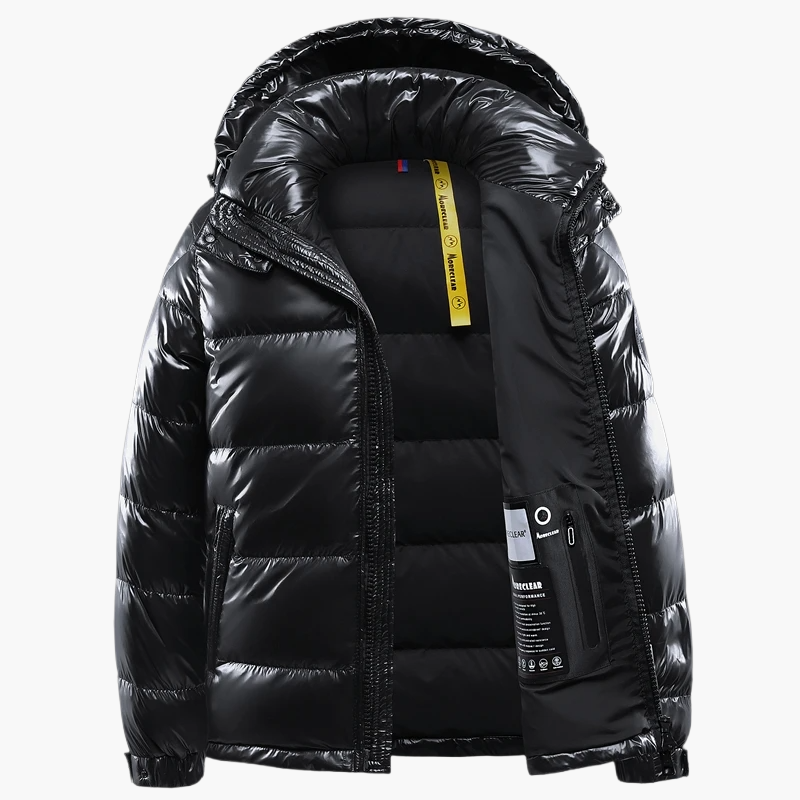 Herren Steppjacke mit Kapuze – Winterjacke für Alltag und Outdoor
