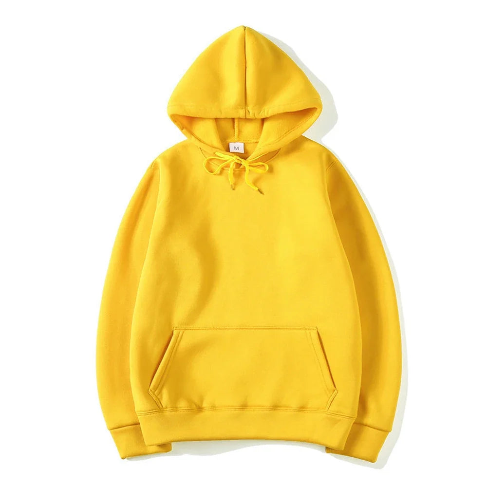 Unisex Hoodie mit Kapuze und Kängurutasche