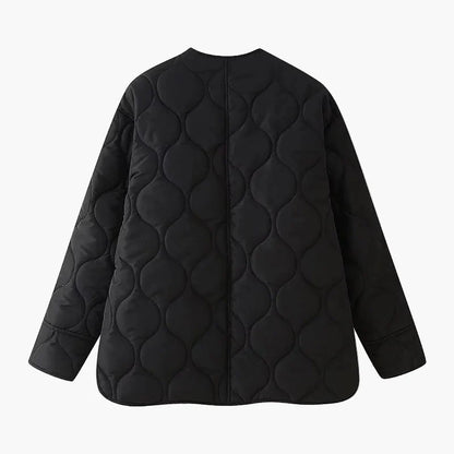 Damen Steppjacke Übergangsjacke Casual Modern