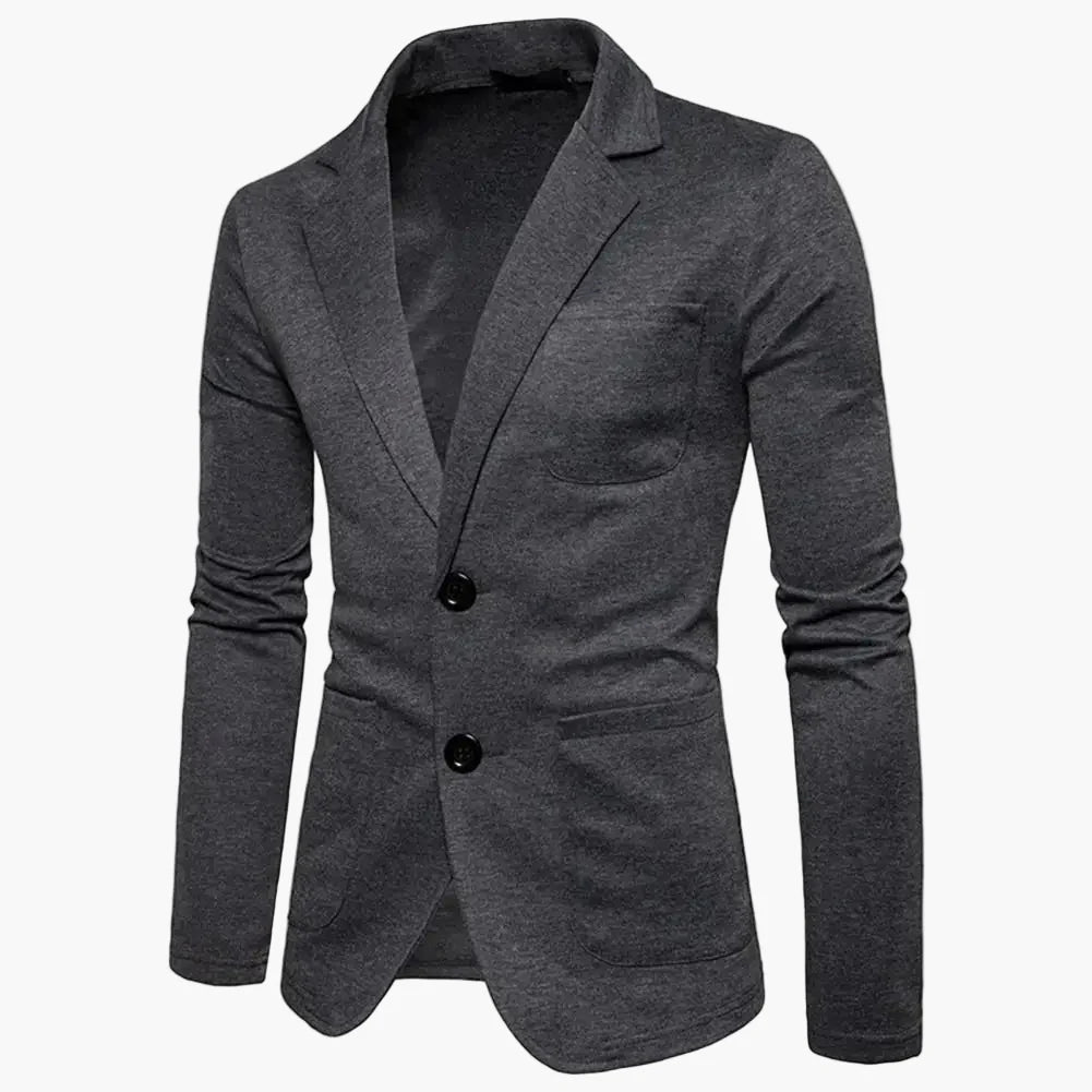Herren Slim Fit Blazer – Eleganter Freizeit Sakko für Business & Alltag