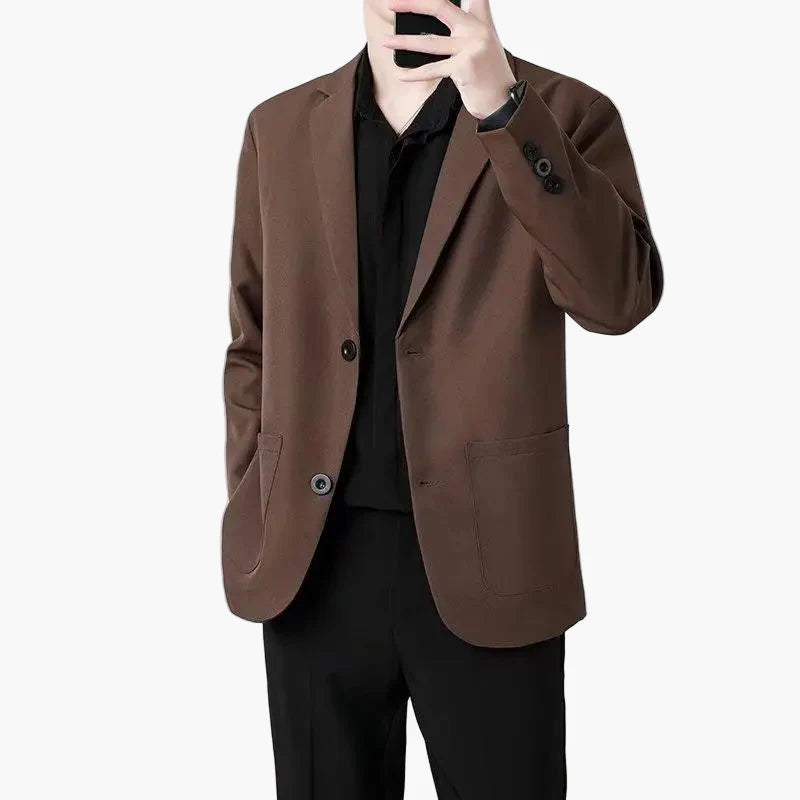 Herren Blazer Modern Business Casual – Eleganter Sakko für Büro und Alltag