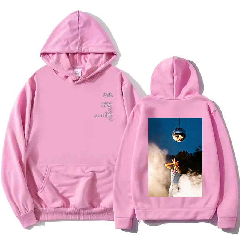 Unisex Kapuzenpullover mit aufgedrucktem Text und Motiv