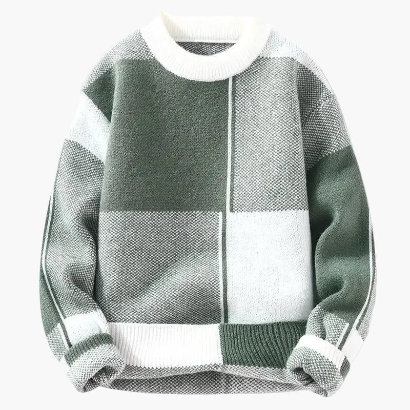 Herren Pullover im Retro-Style – Lässiger Strickpullover für Alltag und Freizeit