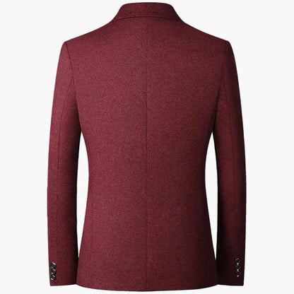 Herren Sakko Slim Fit Business Freizeit Eleganter Blazer