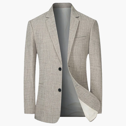Herren Blazer Modern Business Casual – Eleganter Einreiher Sakko für Büro und Freizeit