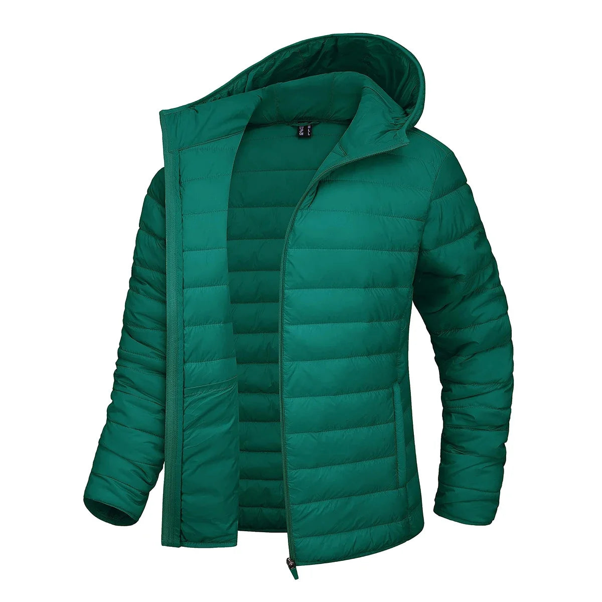 Steppjacke Damen mit Kapuze Leicht Übergangsjacke Casual Outdoor Jacke