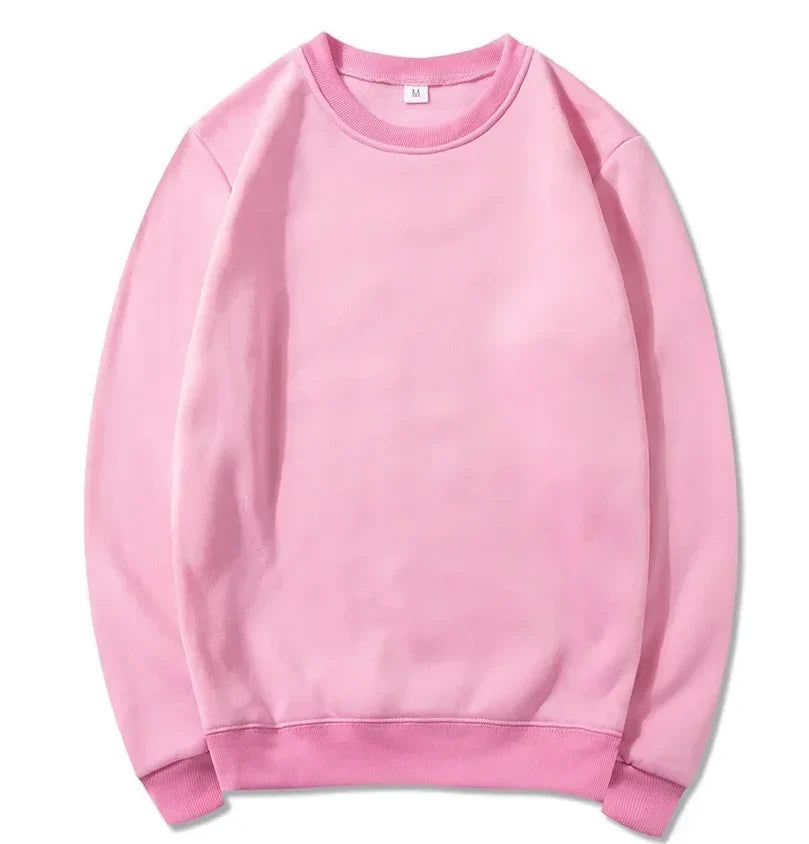 Unisex Langarm Sweatshirt Pullover Rundhalsausschnitt Freizeit