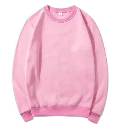 Unisex Langarm Sweatshirt Pullover Rundhalsausschnitt Freizeit