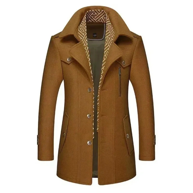 Herren Wintermantel Klassisch Modern – Eleganter Freizeit- und Business-Look