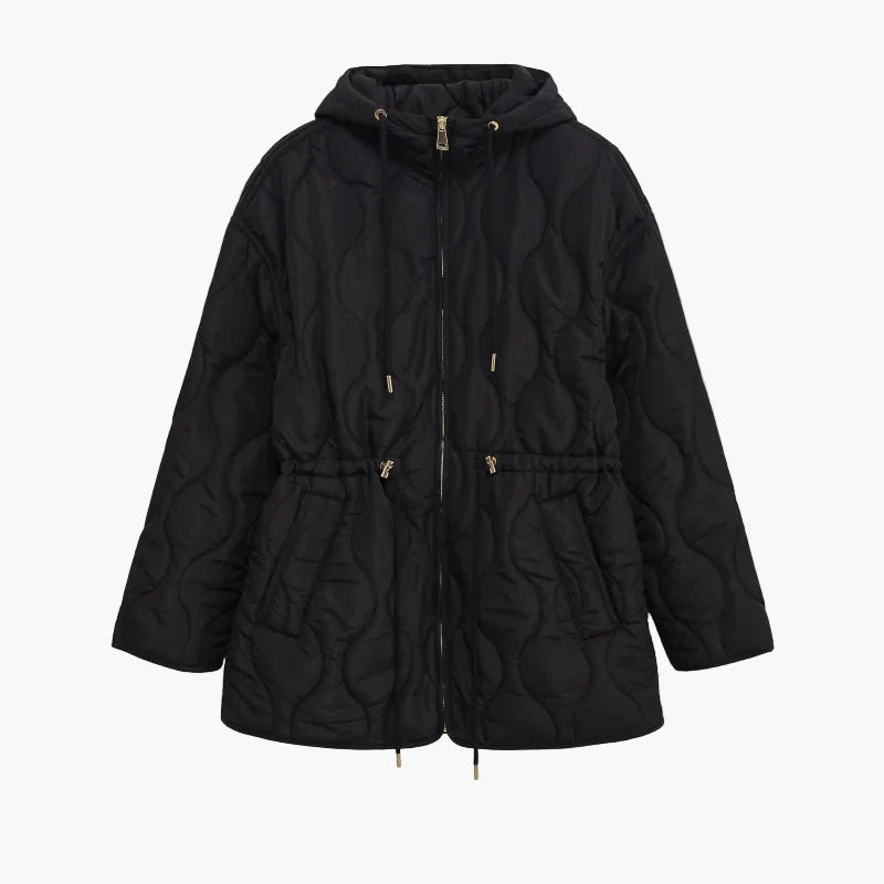 Damen Steppjacke mit Kapuze – Modische Übergangsjacke für Herbst und Winter