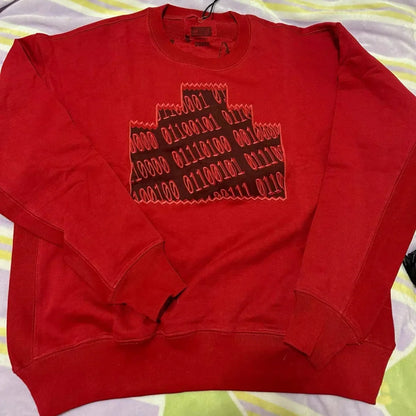 Unisex Langarm Sweatshirt Rundhalsausschnitt mit grafischem Aufdruck
