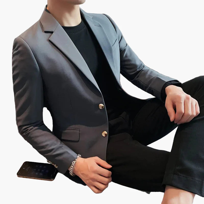 Herren Business Sakko – Elegantes Modern Fit Blazer für Büro und Freizeit