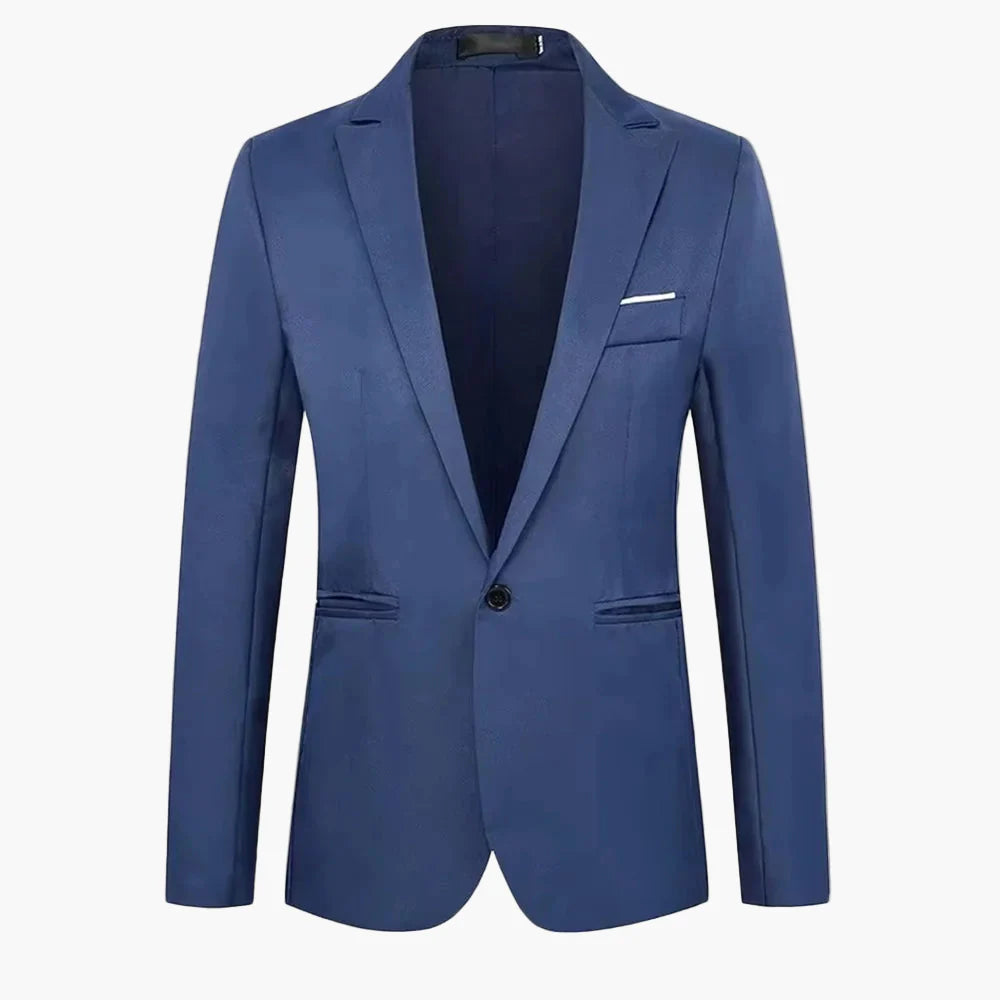 Herren Business Sakko – Eleganter Einreiher Blazer für formelle Anlässe und Büro
