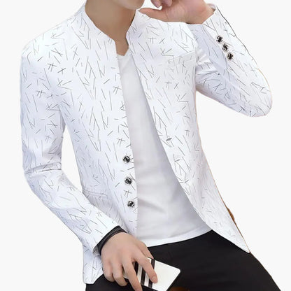 Herren Slim Fit Blazer im modernen Casual Style – Ideal für Business & Freizeit