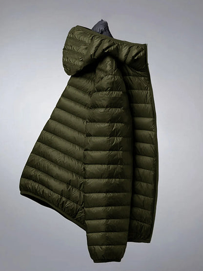 Leichte Steppjacke mit Kapuze für Damen, verschiedene Farben