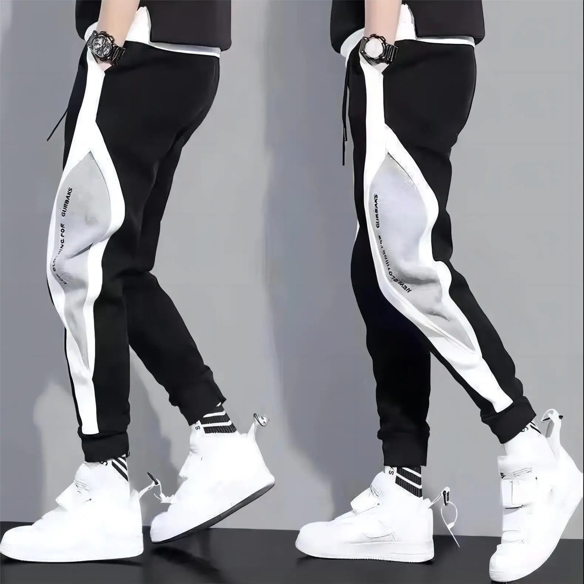 Herren Jogginghose Sweathose Sport Freizeit Hose mit Bündchen