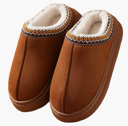 Herren Hausschuhe Winter Plüsch Warm Gepolstert – Bequeme Slipper für Zuhause und Freizeit