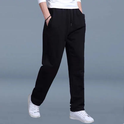 Herren Freizeithose Sweatpants mit Kordelzug