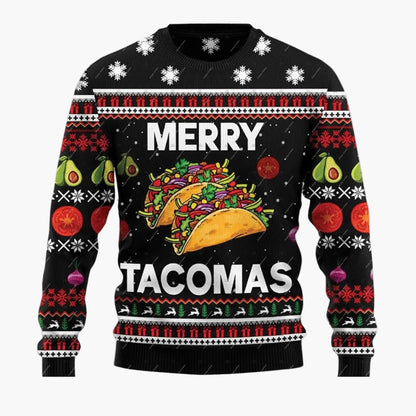 Herren Weihnachts-Pullover Ugly Christmas Sweater Jingle Balls Lustig Party