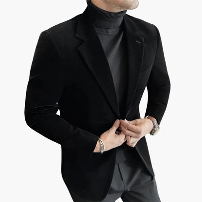 Herren Elegantes Business Sakko – Modernes Slim Fit Blazer für Büro & Events