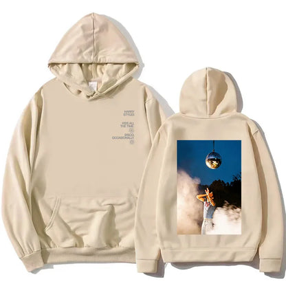 Unisex Kapuzenpullover mit aufgedrucktem Text und Motiv