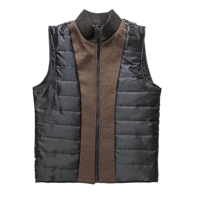 Herren Eleganter Wintermantel – Klassische Business- und Freizeitjacke