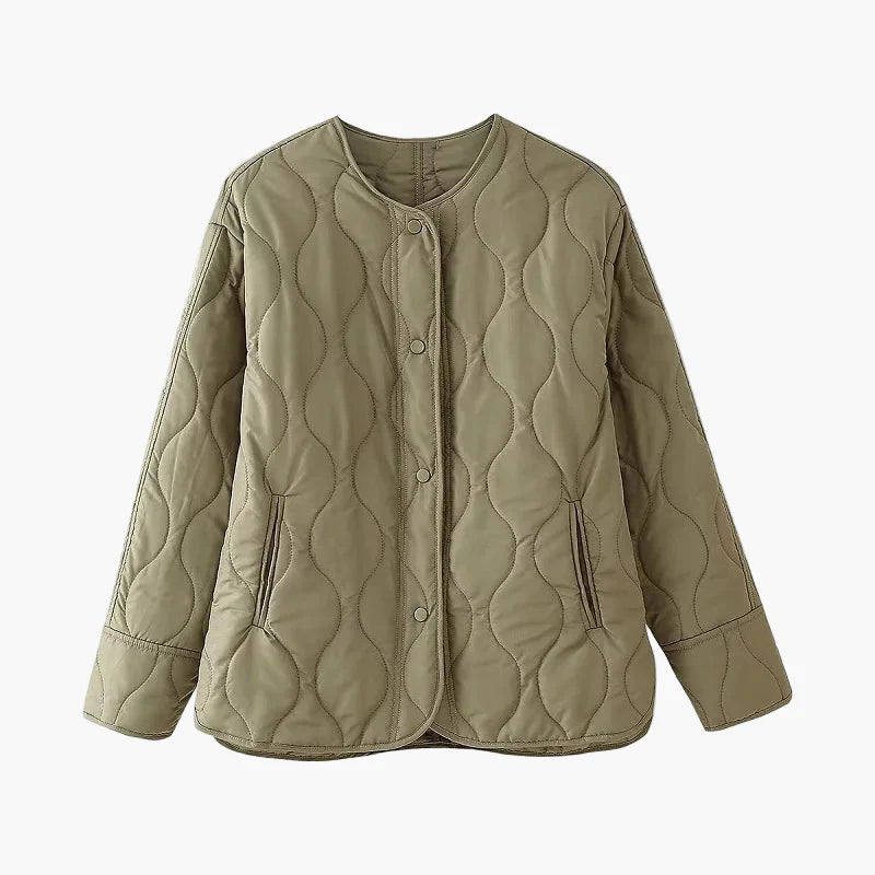 Damen Steppjacke Übergangsjacke Casual Modern