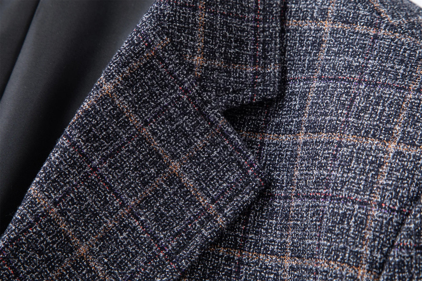 Herren Blazer Modern Kariert Business & Freizeit Elegant