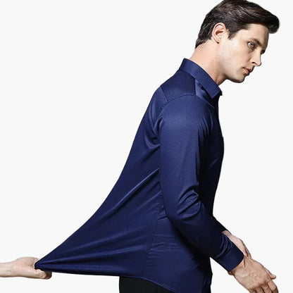 Herren Business Stretch Hemd – Eleganter Stil, Bequeme Passform, Ideal für Büro & Alltag