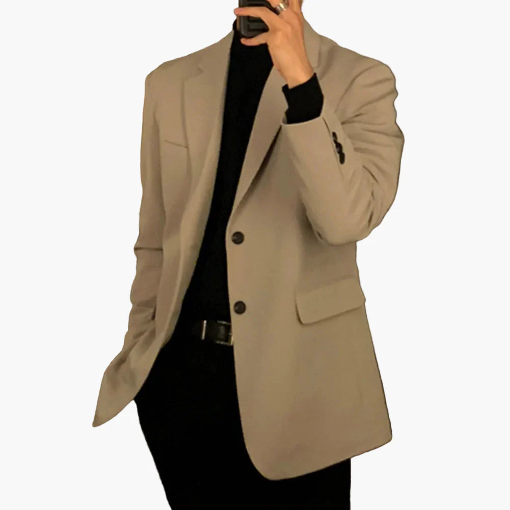 Herren Blazer Modern Business Casual – Eleganter Anzugjacke für Büro & Freizeit