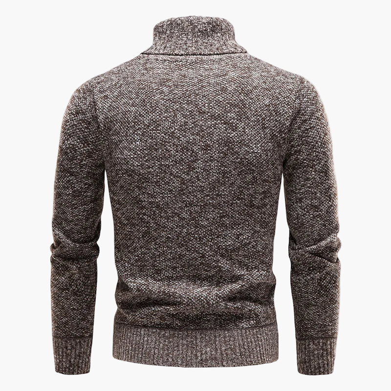 Herren Rollkragenpullover Strick Modern Freizeit Winter Elegant