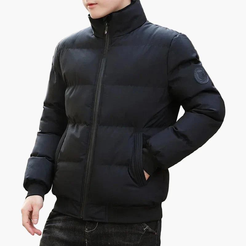 Herren Winter Daunenjacke – Klassisch, Warm, Modisch für Alltag und Freizeit