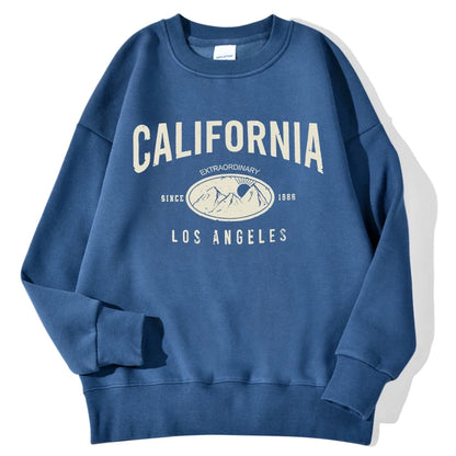 Unisex Sweatshirt Rundhalsausschnitt mit Motivdruck Langarm Oberteil Freizeit