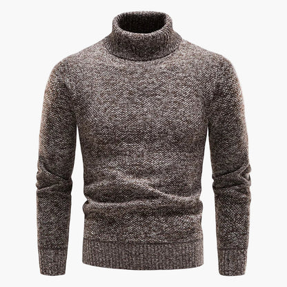 Herren Rollkragenpullover Strick Modern Freizeit Winter Elegant