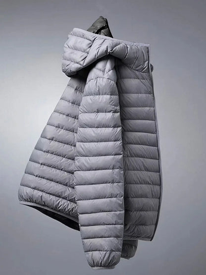 Leichte Steppjacke mit Kapuze für Damen, verschiedene Farben