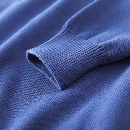 Herren Rundhals Pullover Strickpullover Langarm Feinstrick