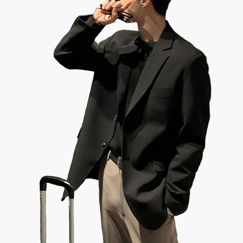 Herren Blazer Modern Business Casual – Eleganter Anzugjacke für Büro & Freizeit