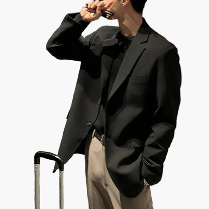 Herren Blazer Modern Business Casual – Eleganter Anzugjacke für Büro & Freizeit