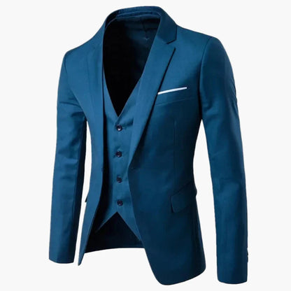 Herren Blazer Slim Fit Business Sakko – Modernes, Elegantes Jackett für Büro & Anlässe