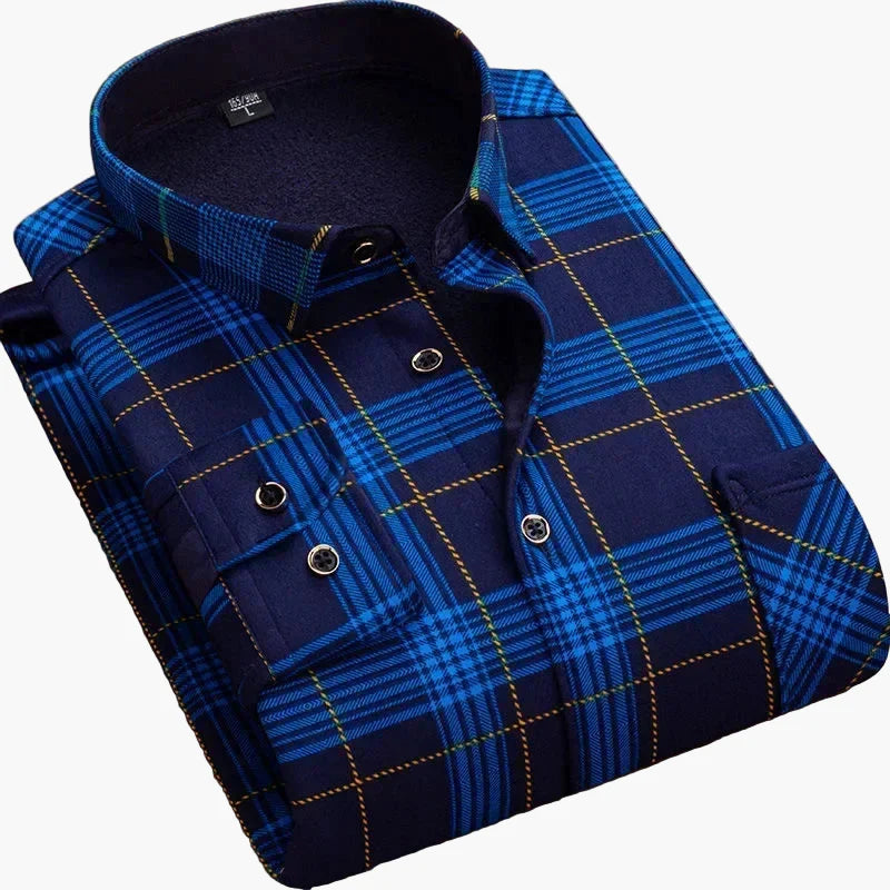 Herren Flanellhemd Kariert – Freizeit & Alltag – Klassischer Stil
