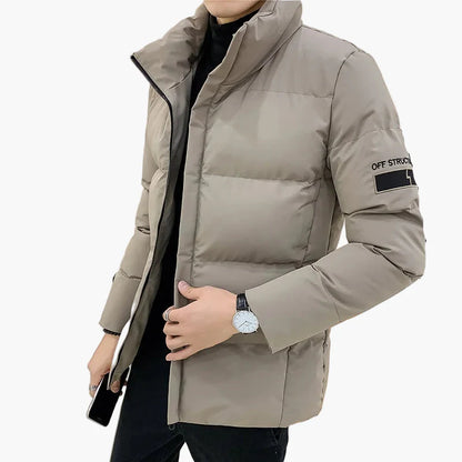 Herren Steppjacke Winter Casual Streetwear – Komfortabler Alltag & Freizeit